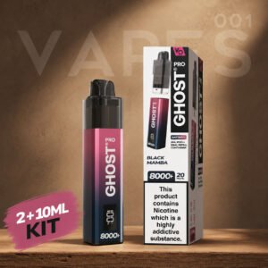 Ghost - Pro 8000+ - 8000 Puffs - Disposable Vape 2% Nicotine