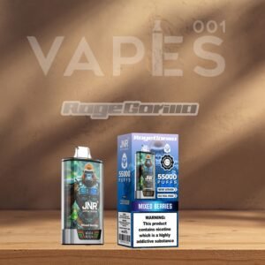JNR – RageGorilla 55K – Disposable Vape – 2% Nicotine
