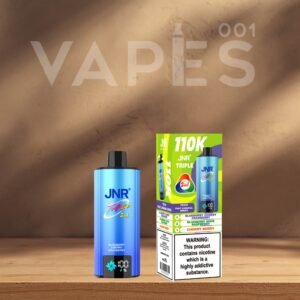 Alternative view of JNR – Triple 110K – Disposable Vape – 2 % Nicotine – Triple Flavors