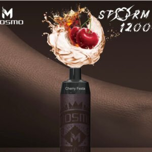 Mosmo Storm X Disposable Vape - 12K Puffs - Shisha Vape - Cherry Festa
